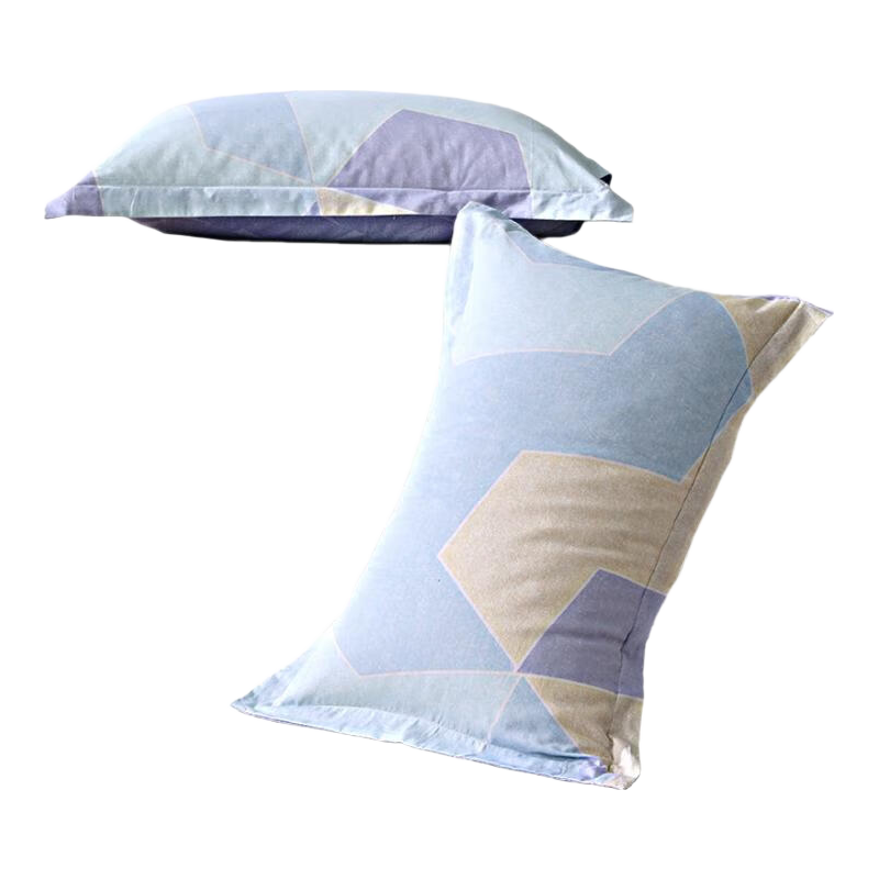 Bailisi Shuixing Jiafang Pillowcase Single Piece, Pure Cotton Pillow Cover, Cotton Pillowcase, One Pair 48x74cm