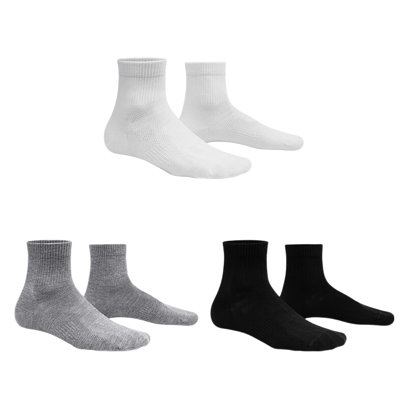 HNK 6 Pairs Quick-Dry Running Sports Socks Unisex Outdoor Towel Bottom Non-Slip Breathable Commuter Casual Socks Universal Series