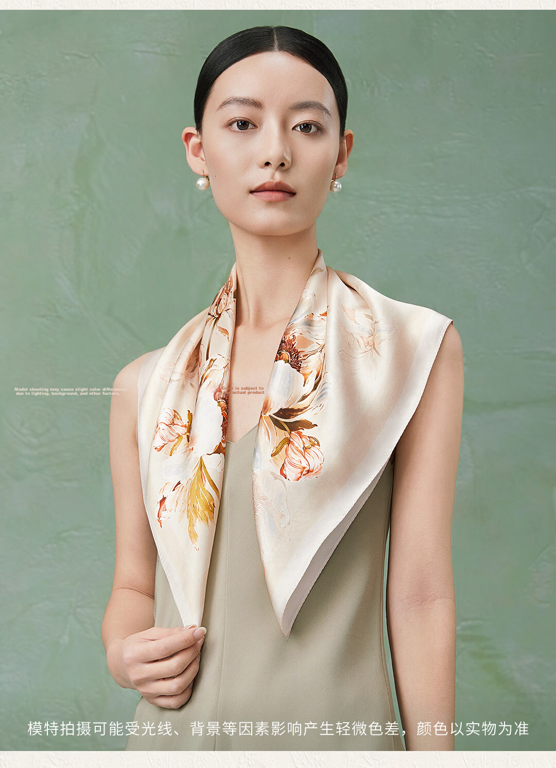 Shanghai Story 100% Mulberry Silk 2026 New Square Silk Scarf Women's Gift Box Birthday Present for Mom and Girlfriend 13