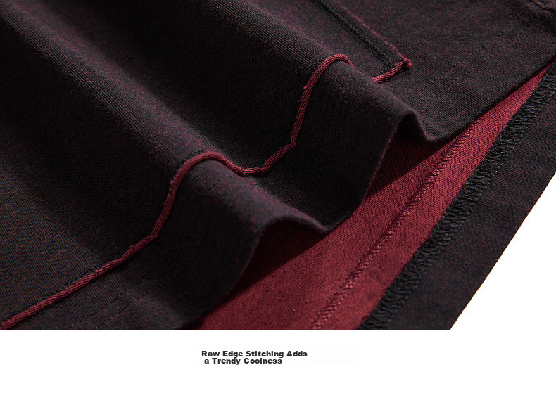 CABBEEN 100% Cotton Two-Tone Polo Shirt Men Low Saturation Vintage Burgundy 2026 Summer Breathable Short Sleeve Polo Shirt 22