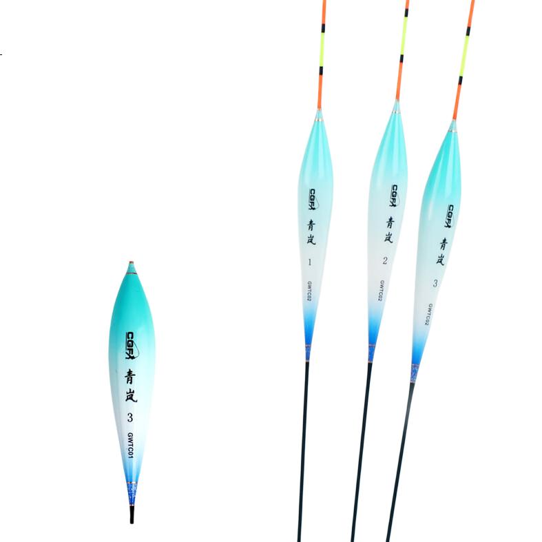 GW 03 Qinglan Fishing Float No. 1, Nano Buoy with Thickened Tail, Eye-Catching And Sensitive Fishing Float for Crucian Carp And Carp, Fishing Tackle
