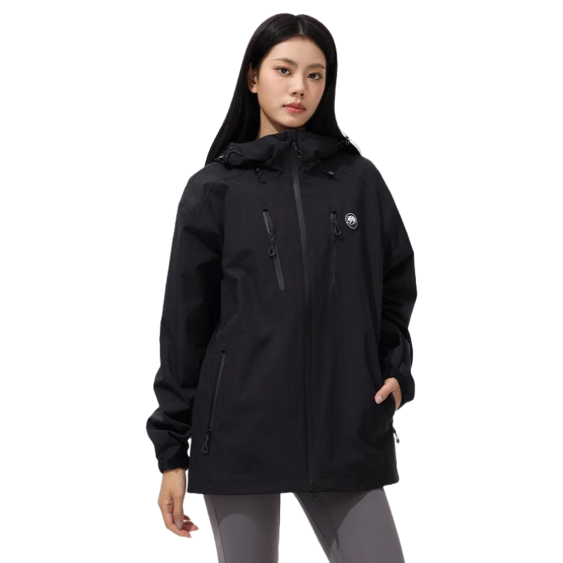 CAMEL Panda Series Unisex Single-Layer Softshell Jacket Waterproof Windproof Hard Shell Spring New Arrival