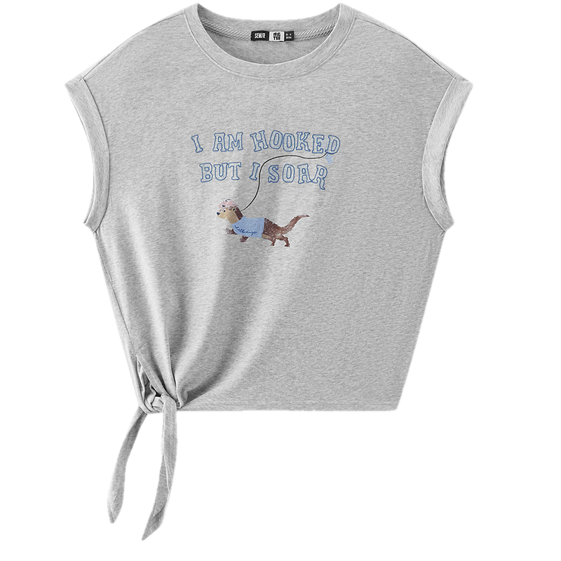 Semir Mall Edition | Illustrator Collaboration Women's Summer Short Loose Graphic T-Shirt 2026 Top 101326100040