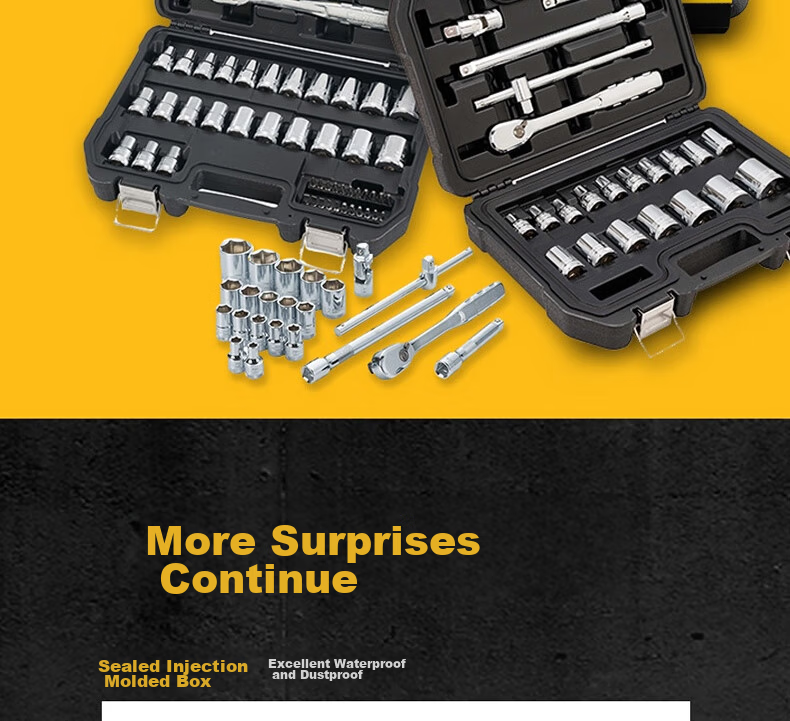 DEWALT 15-Piece 1/4 & 3/8 Socket Accessory Set 18