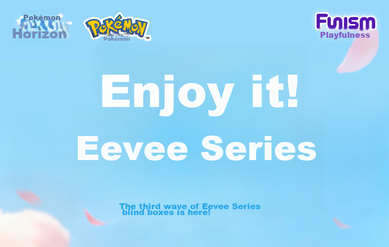 Funism Pokémon Eevee Enjoyment Blind Box Official Licensed Desktop Figurine Gift Single Box 1