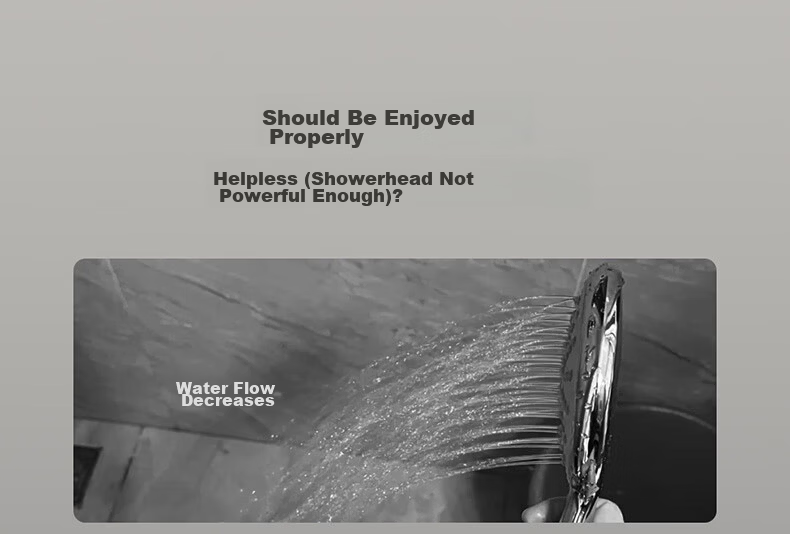ARROW Shower Head Rainfall Bathroom Cedar Gray High Pressure Large Shower Head AE58144SPG 1