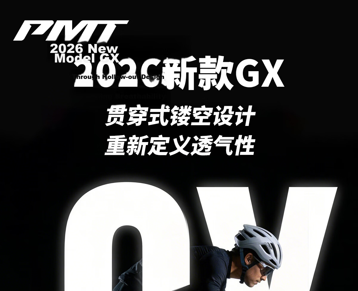 PMT Helmet New GX Breathable Cycling Helmet Unisex Professional Lightweight Mountain Road Bike Helmet White L 3