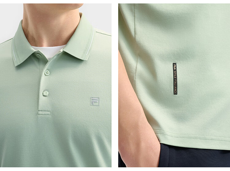 FILA Official Navigator Polo Shirt 2026 Summer Men's Cool Short Sleeve Sports T-Shirt Business Casual Top 68
