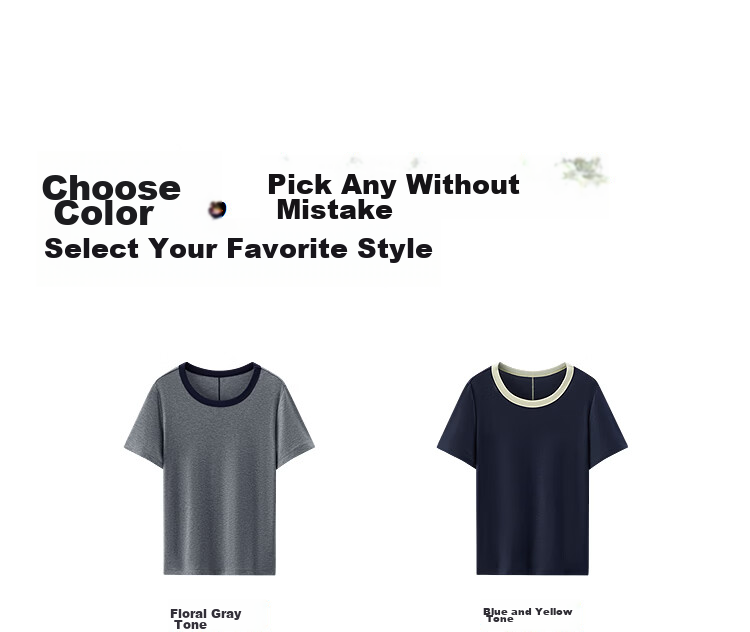 Semir Mall Same Style | Women's Summer Short Sleeve T-Shirt Color-Block Stitch Slim Fit 2026 Casual Pullover 101326100050 17