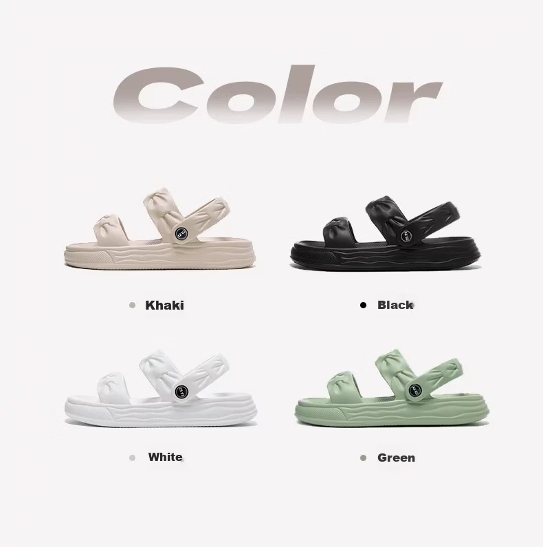 Warrior Women's Sandals 2026 Summer New Travel Wear with Skirts EVA Soft Sole Dual-Wear Beach Slippers 10
