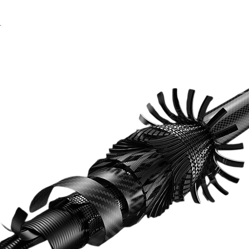 Obsequio Small Black Fishing Rod, Handheld Ultra-Light Composite Rod, Crucian Carp Rod, Carbon Fiber Fishing Pole, 4h7.2