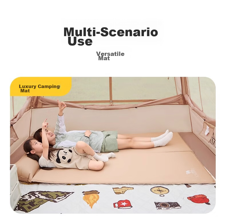 CAMEL Thickened Inflatable Moisture-Proof Mat Air Mattress Portable Outdoor Tent Air Bed 2103B 15