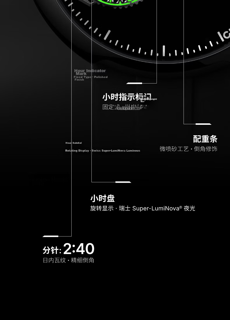 CIGA Design Time Code Mechanical Art Watch Special Reading Men's Watch 2026 New Father's Day Gift 5
