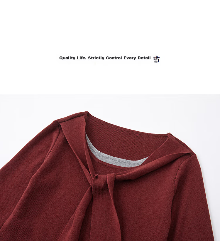 Demana [Lazy Friendly] Spring Sheep Wool and Mulberry Silk Blend Pullover Two-in-One Colorblock Shawl Women's Knit Sweater 13