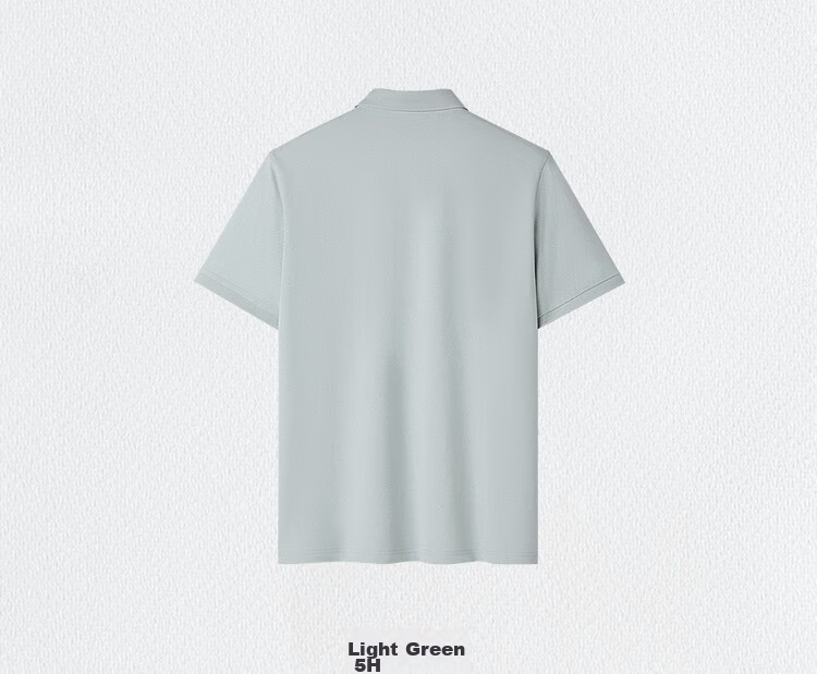 HLA Short-Sleeve Shirt for Men, 26 Zhonghua Dragon Series, Cool And Breathable Lapel Short-Sleeve Shirt for Men in Summer 9