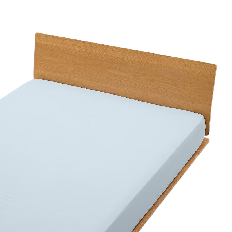 MUJI Cool Soft Mattress Cover Blue Extra Large Double Bed 180×200×18-28cm Mattress