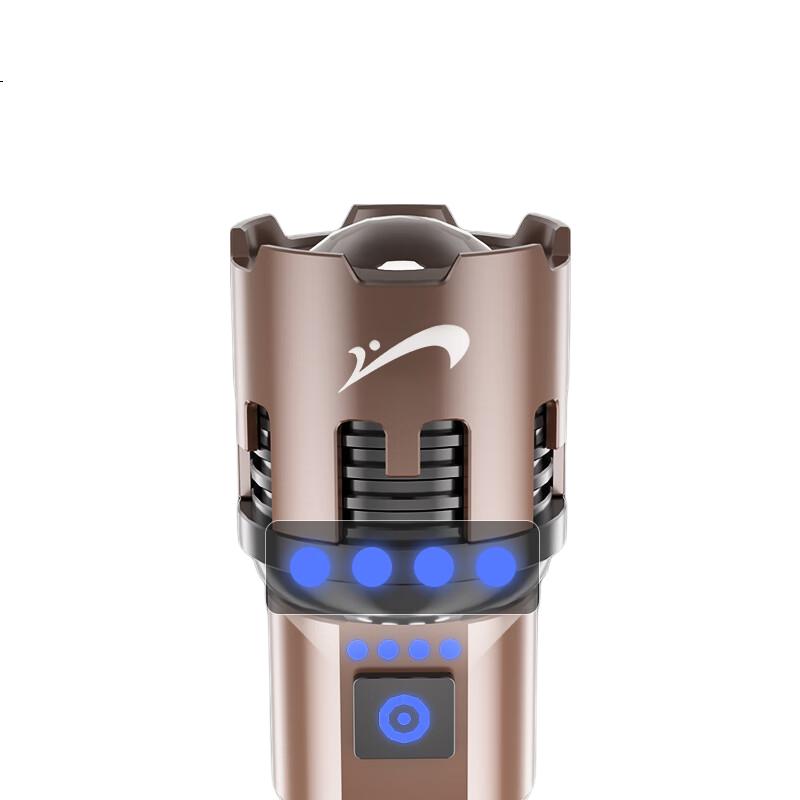 Guirenniao High-Power Flashlight Zoomable Long-Range Rechargeable Outdoor Survival Military Use