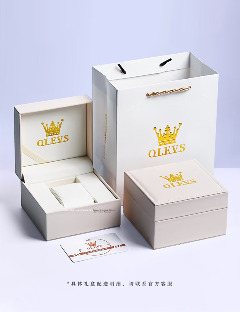 OLEVS Father's Day Gift, Men's Watch, Fully Automatic Mechanical Watch, National Brand Men's Watch, Water-Resistant, Father's Day Present 39