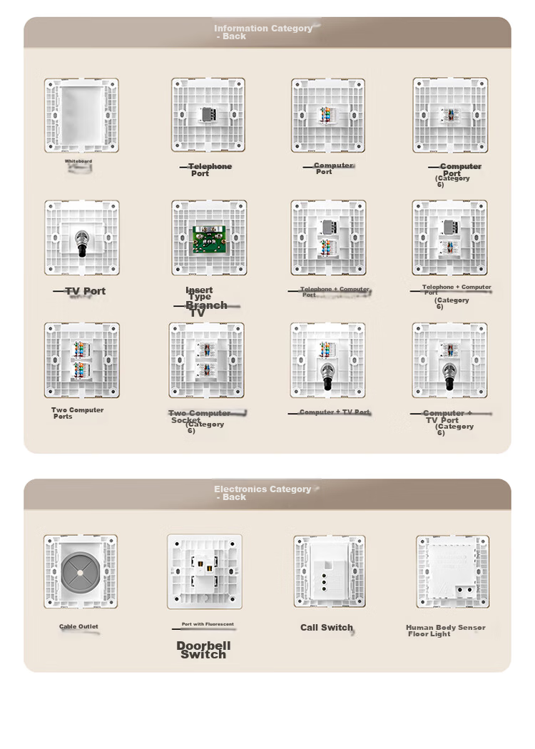 BULL G12 Series Triple Single-Control Switch Cream Style Large Panel Switch G12K311 Starry Gold 26