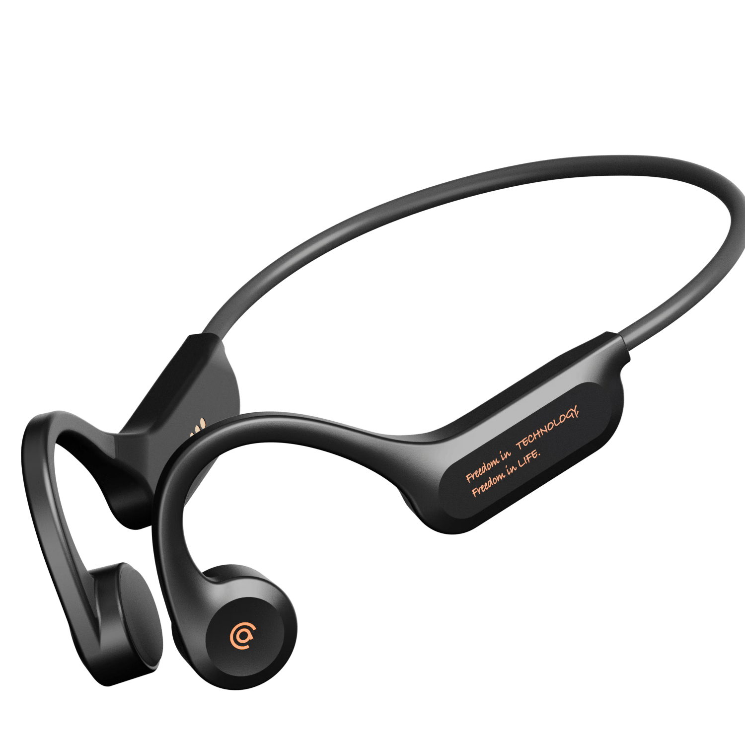 Aigo True Bone Conduction Sports 2026 Bluetooth Swimming Children's Earphones, IP68 Waterproof, 16GB Storage MP3, Open-Ear Hanging Ear for Marathon Cycling Running G03PRO Black