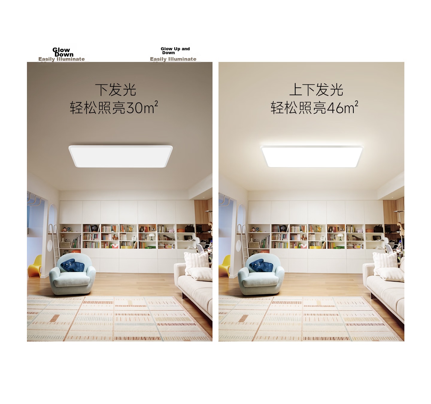Jiandun Living Room Ceiling Light Baby Soft Light Full Spectrum Eye Protection Ceiling Light All-Inclusive Price 5