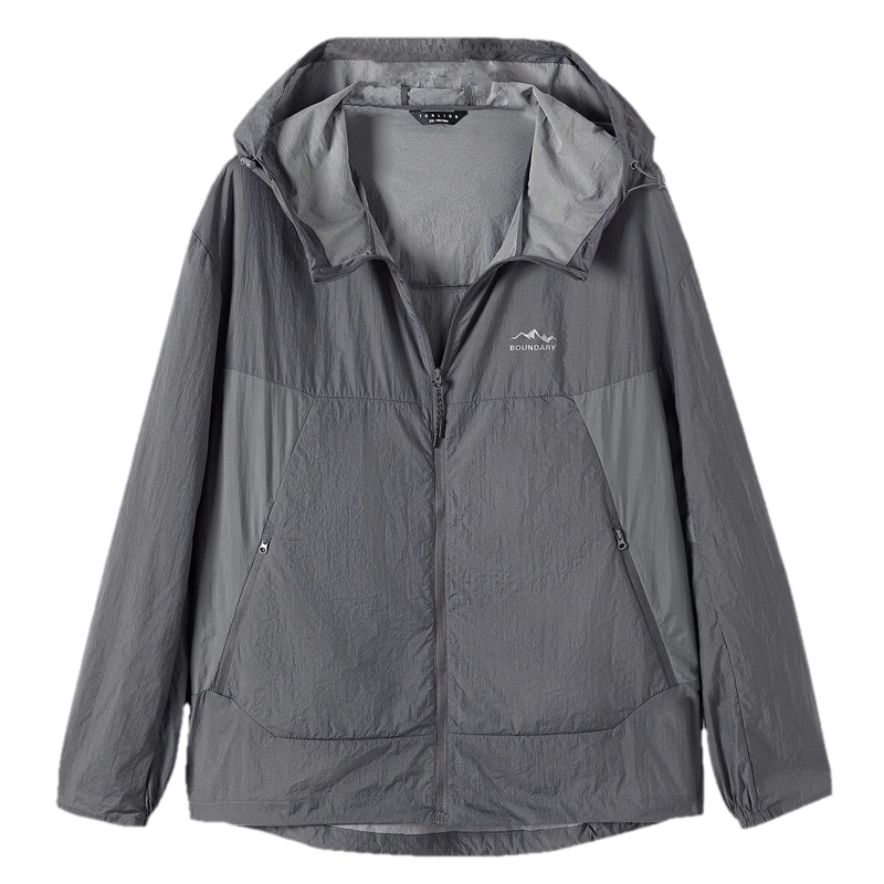 TonLion 2026 Summer New Men's Hooded Sun Protection Casual Stylish Youth Cool Jacket