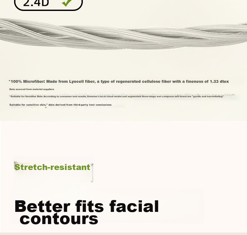 AMORTALS Lightweight Soft Flexible Moisturizing Facial Cotton Pads Makeup Remover Cotton Sheets 12