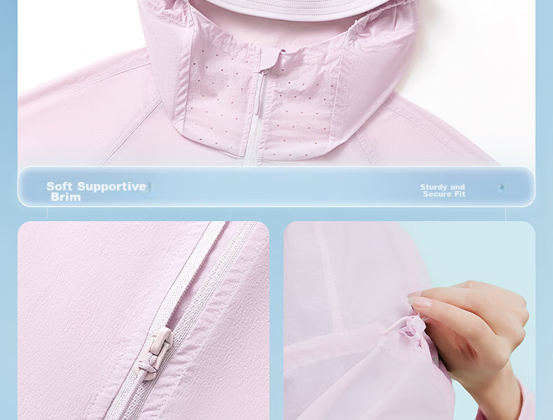 Meilicheng Unisex Loose Slimming Casual Versatile Classic Puff Sunscreen Jacket M651WFS021 30