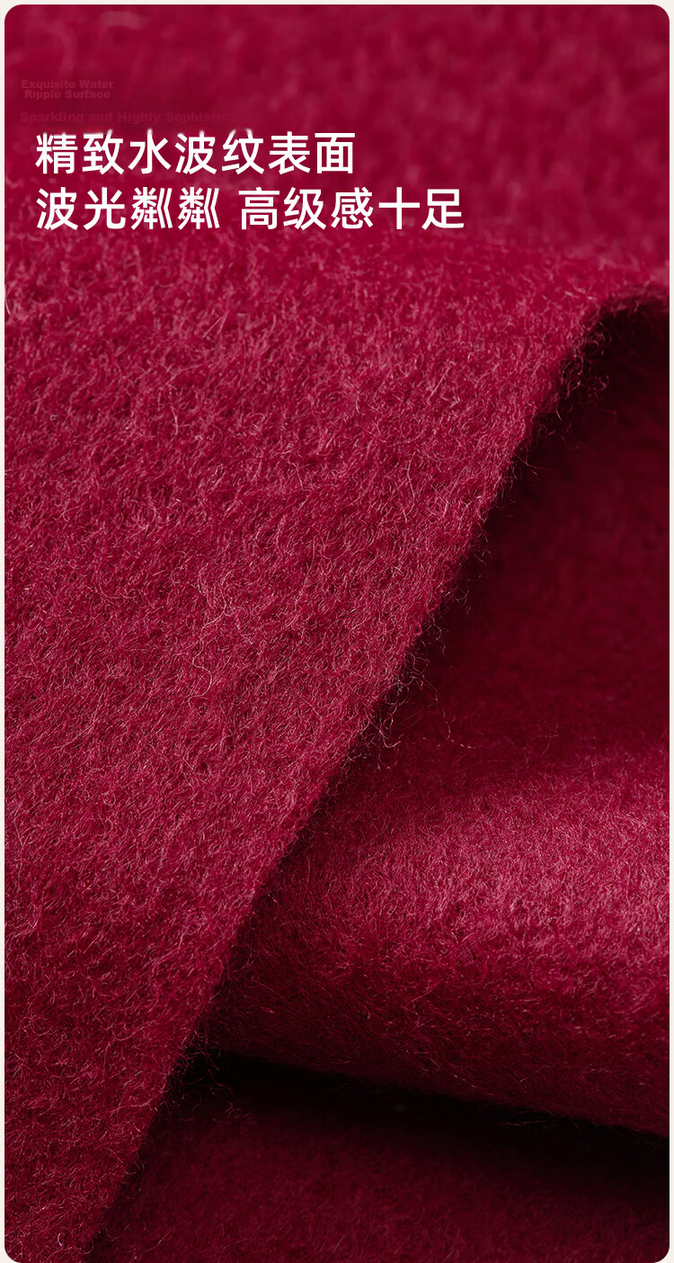 JIUMU Cashmere Scarf for Women, Autumn And Winter Wool Warm Shawl, Gift for Girls Or Mothers, Christmas Birthday Present, Gift Box Packaging 6