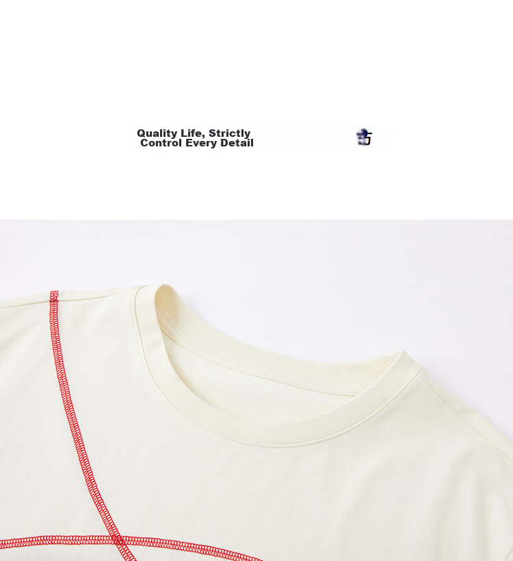 Demana [Cooling Black Technology Sorona] Summer Trend Urban Color-Block Stitching Loose Slimming T-Shirt for Women Premium 12