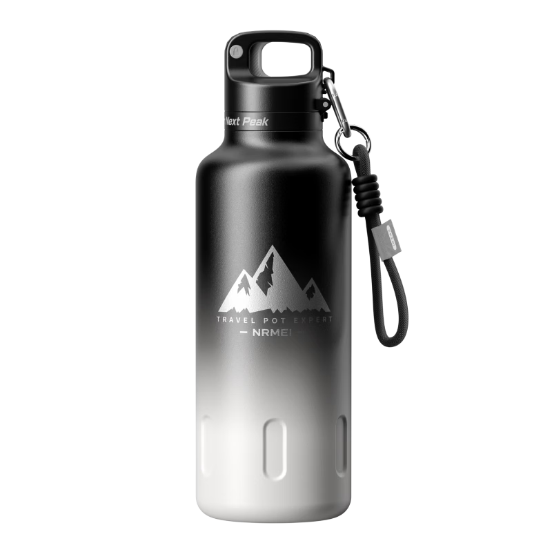 NRMEi Insulated Large Capacity Thermos Cup for Men High-Value 2026 Edition Student Portable Outdoor Sports Straw Bottle