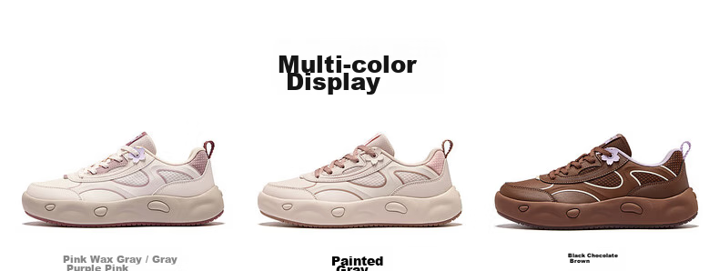 ERKE Women's Sneakers Summer 2026 New Breathable Casual Sports Shoes | Sugar Flavor 18