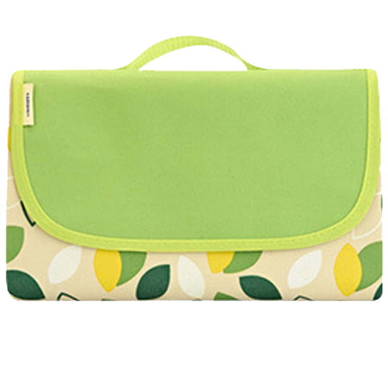 Geshu Thickened Large Picnic Mat Camping Mat Moisture-Proof Outdoor Ground Mat Foldable Portable Lawn Seat Cushion Green