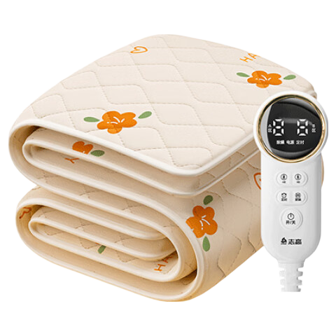 CHIGO [Dehumidifying And Mite-Removing] Graphene Double-Sided Dual Temperature Control Waterproof 3C Certified Electric Heating Blanket Mattress Pad 1.8m X 2m