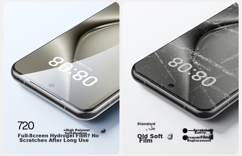 Shanmo Tempered Glass Screen Protector for Huawei Pura70Pro, Pura70Pro+, Ultra, Liquid Crystal Film, Full Adhesive, Scratch-Resistant, Wear-Resistant, Anti-Fingerprint 11