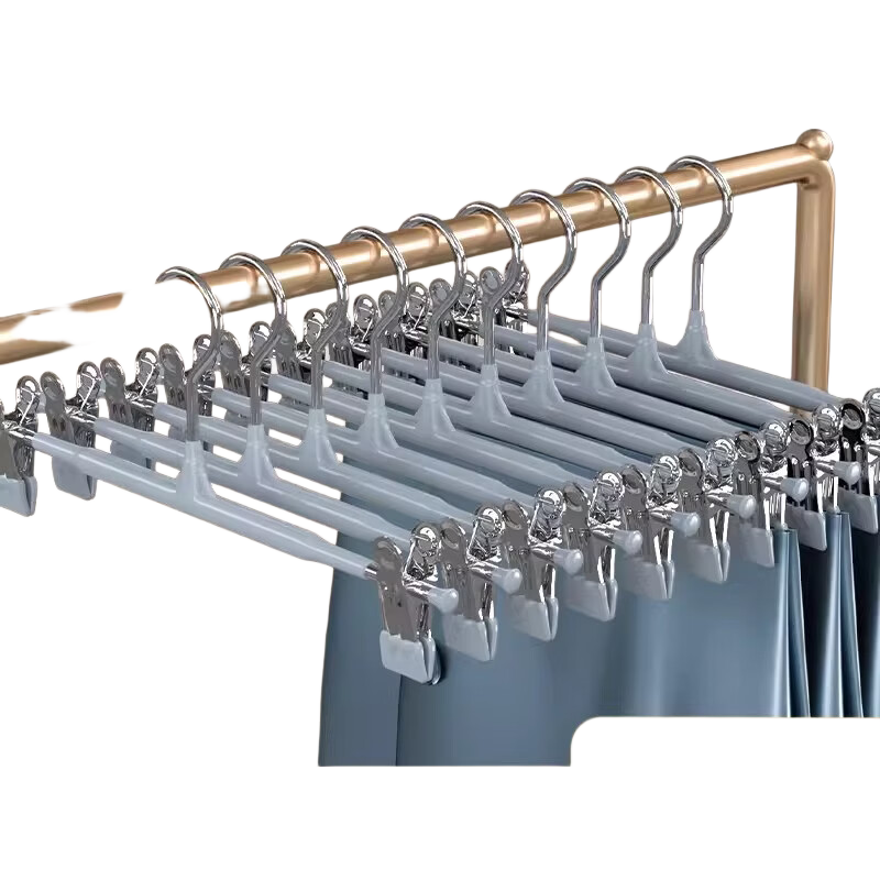 FAJIENUO Underwear Hanger Household Clothes Hanging Clips Pants Clips Drying Underwear and Underpants Special Tool Non-Marking JK Clothes Hanger Pants Rack