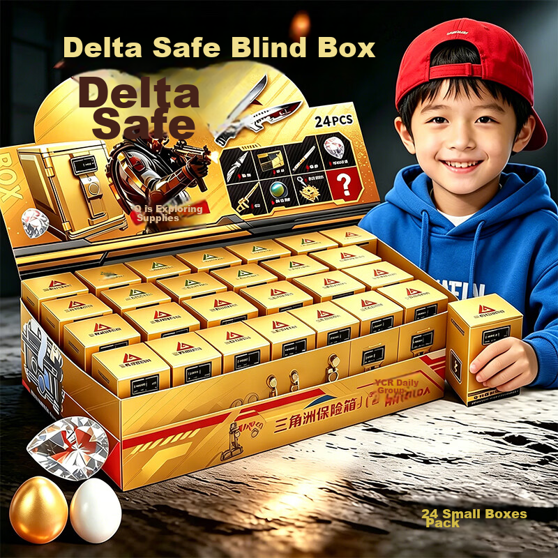 MAILE KID Africa Heart Delta Operation Red Polaris Room Card Blind Box Boys Birthday Gift Toy