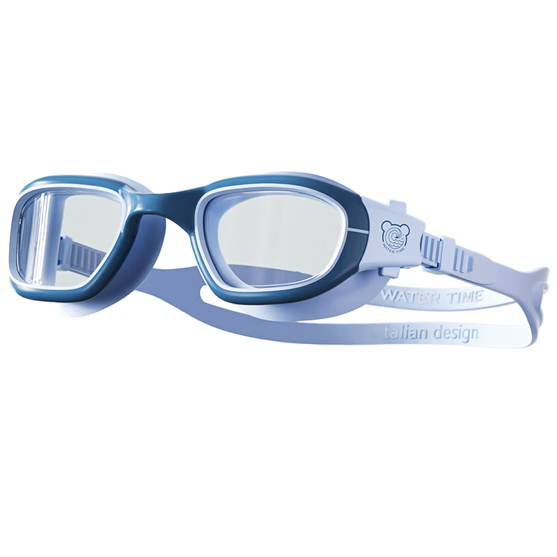 WATERTIME Kids Waterproof Anti-Fog HD Mid-Frame Swimming Goggles Boys Girls Professional Swim Training Gear