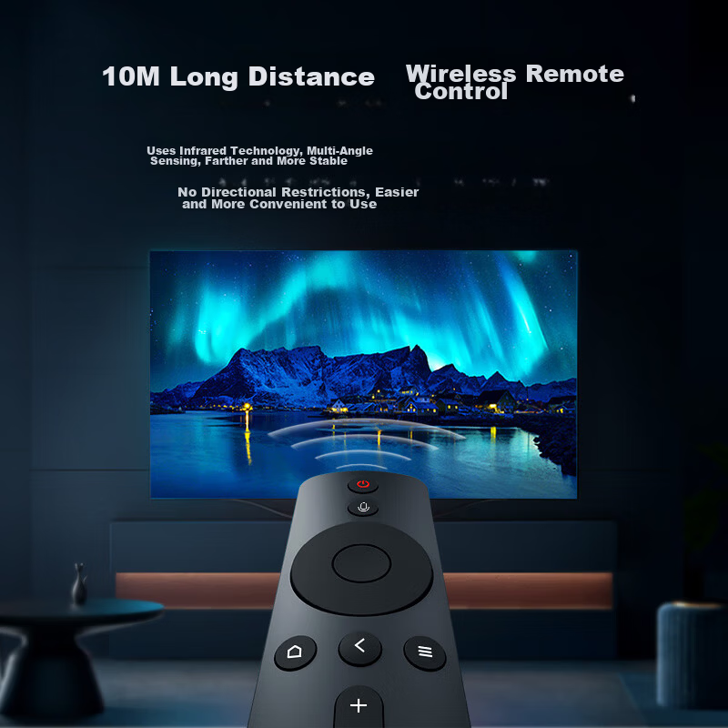 Dongpu Compatible TCL MiaoKong Infrared TV Remote Control RC701A Original Remote Customizable Buttons Quick Access Keys One-Key Source Switching Smart Remote Control 5