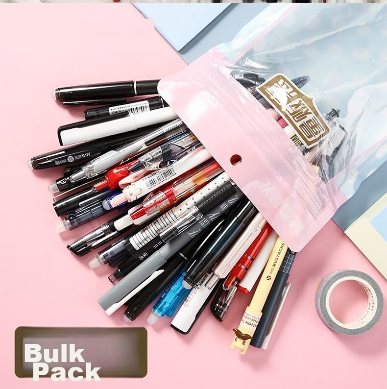 M&G Stationery Gift Set Surprise Random Blind Box Click Gel Pen Red Pen Student Exam Office Supplies 12 Pens Color Random CCPZZ069 3