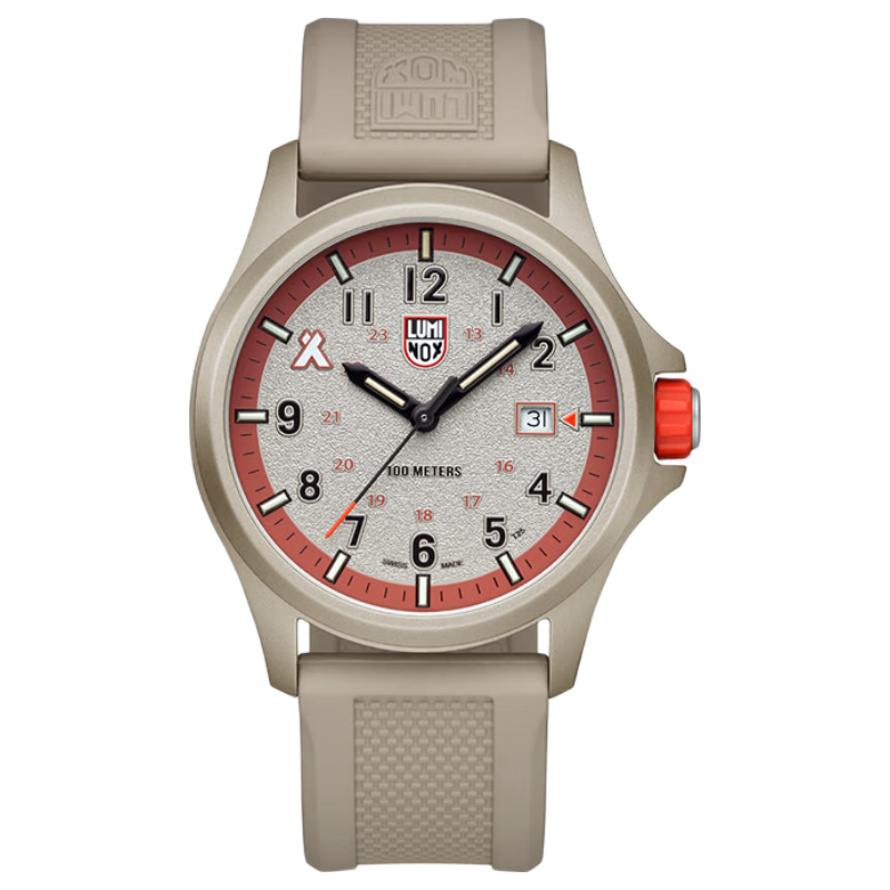 Luminox Swiss Men's Watch 3717 Bell Collaboration Aluminum Adventurer 200M Water Resistant Quartz XB.3717 Gift for Boyfriend