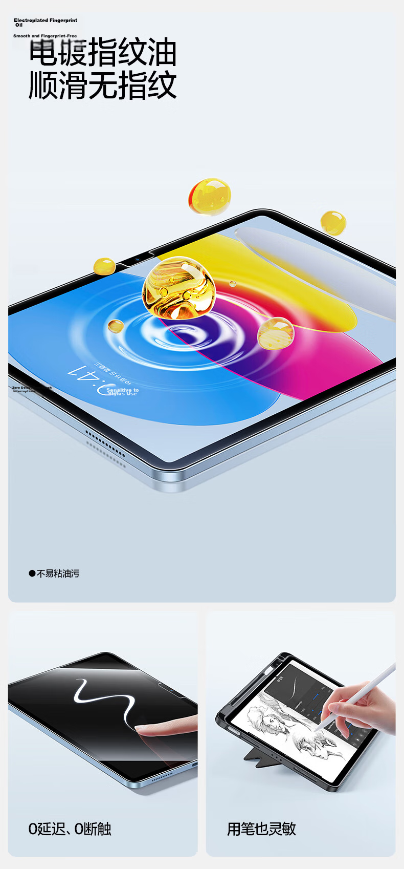 Shanmo iPad 11/10 Tempered Glass Screen Protector Dust-Free Warehouse 11-Inch A16 Chip 2025 Apple Tablet HD Quick-Apply Film 13
