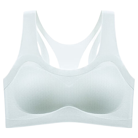 LangSha Girls' Seamless Children's Vest, Posture-Correcting Sports Bra for Middle and High School Students, Developmental Support, Anti-Hunchback, Large Kids' Sports Bra