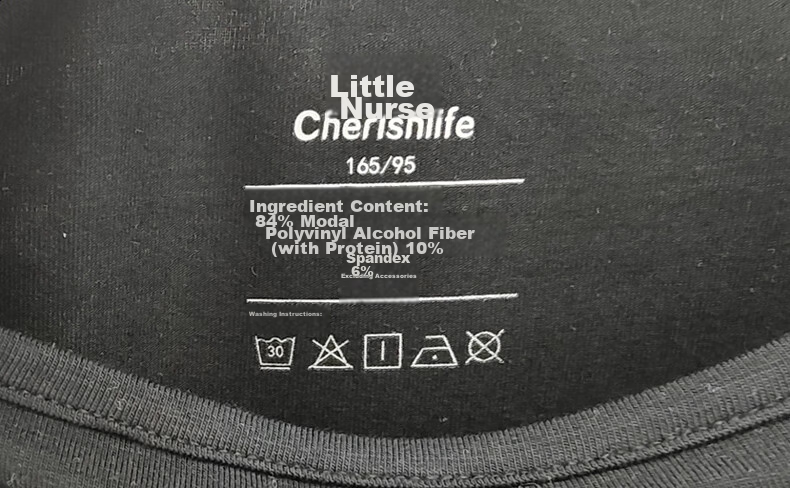 Little Nurse Women's Modal Camisole Tank Top Summer Sleeveless Base Layer SSB054 Black XL (175) 19