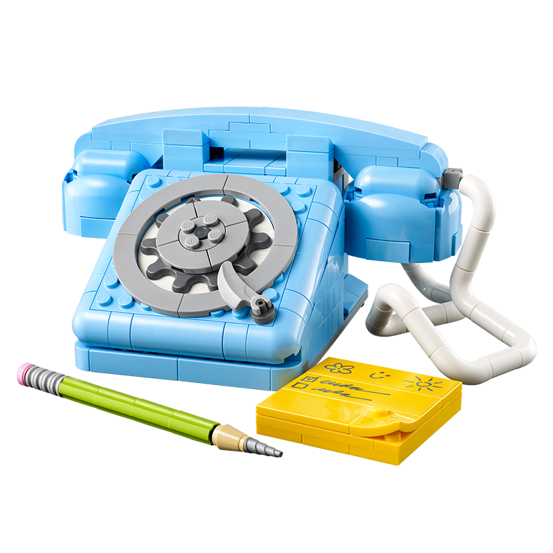 LEGO Building Blocks 31174 Retro Telephone Kids Toy Birthday Gift Home Decor Ornament