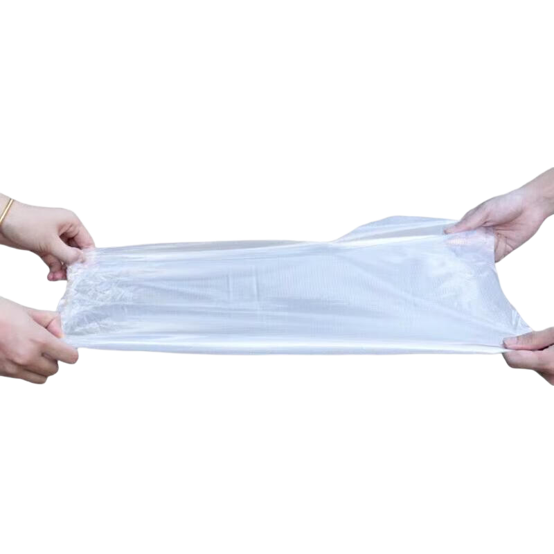 BWNK Disposable Rain Shoe Covers for Men, Women And Children, Non-Slip Thick High-Top Plastic Overshoes, 30-Pack