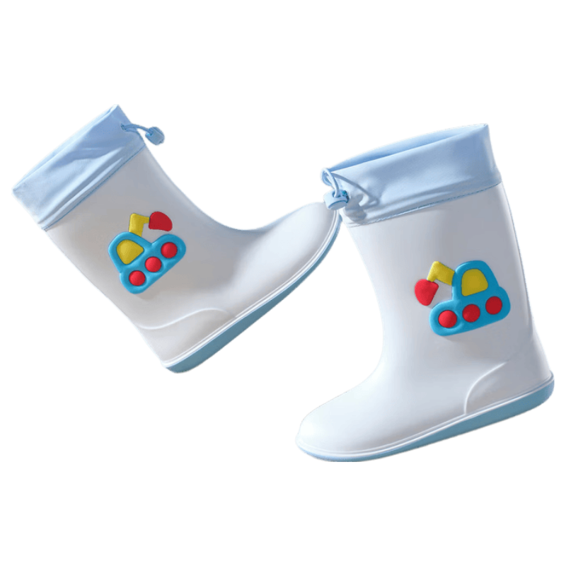 Scoornest Kids Waterproof Rain Boots Non-Slip Toddler Boys Girls Water Shoes 2025 New Model