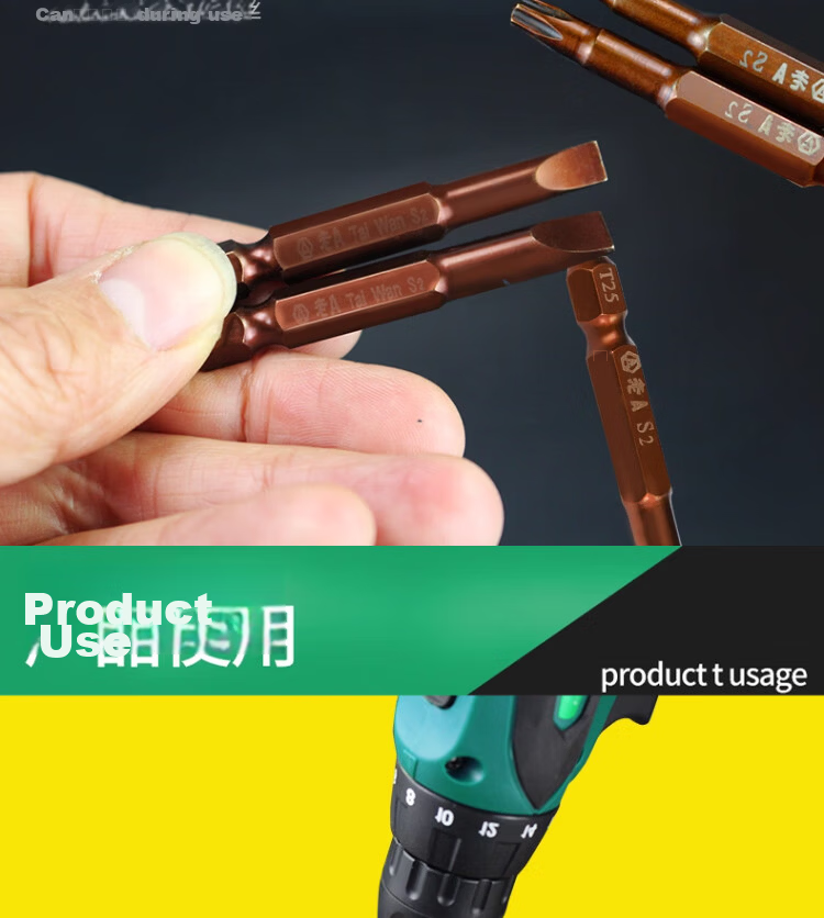 LAOA LAO A Plum Blossom Star Screwdriver Bits Set 10pcs T20*50mm LA612T20 7