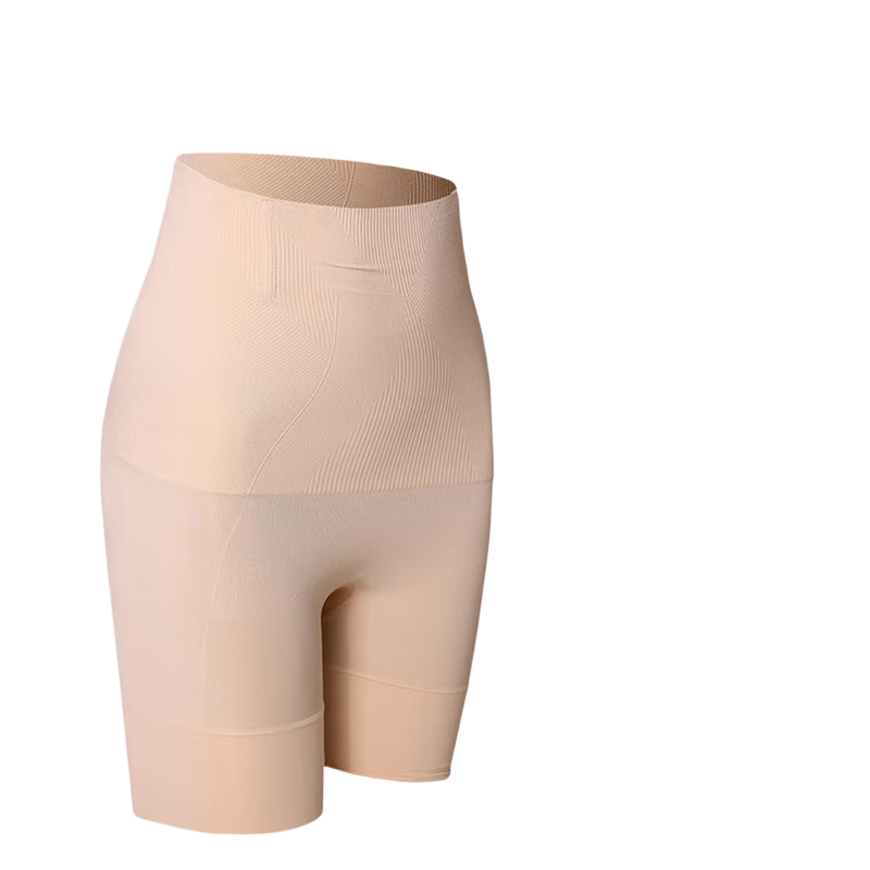 Jingshuran Shu Tummy Control And Butt-Lifting Pants with Waist Cincher, Three-In Shaping Shorts, Nude Skin Color, M Size, Back-To Seaso