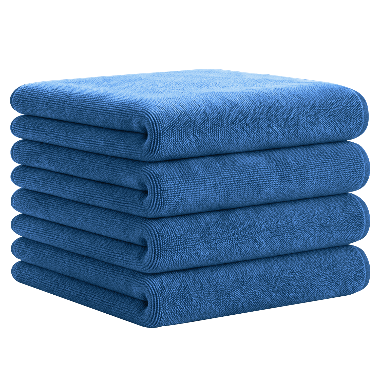 BIAZE Car Wash Towels, 40*40cm, 4 Pack, Thickened, Specially Designed for Interior And Glass Cleaning, Absorbent Car Cloths